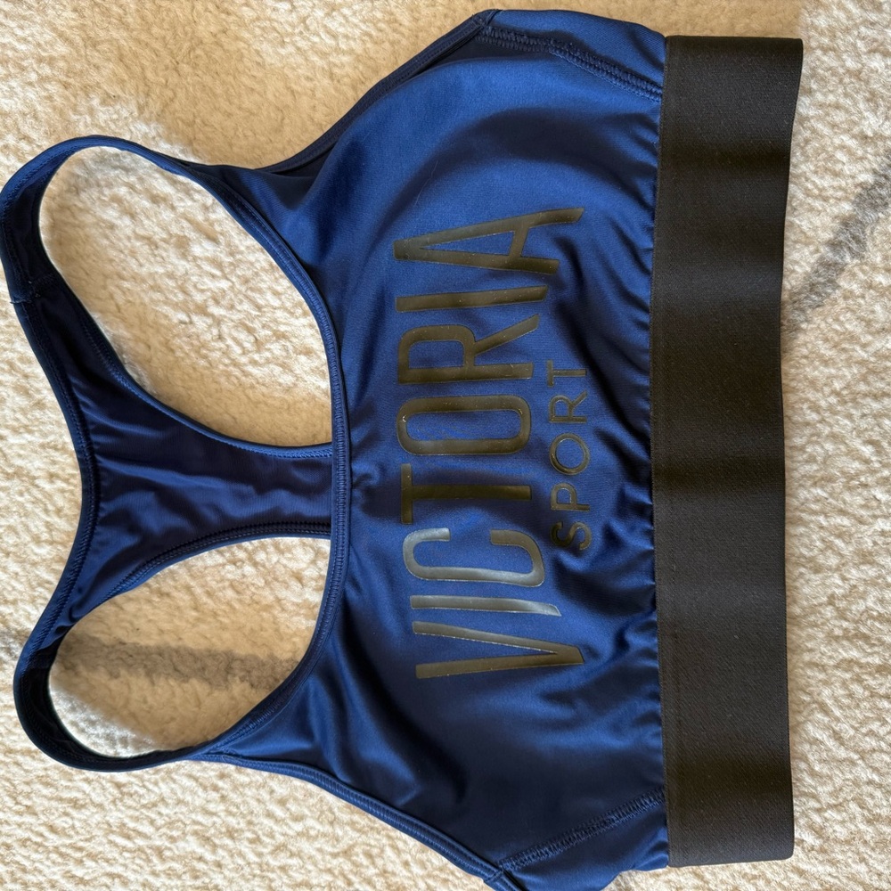 Victorias Sport Blue Sports Bra